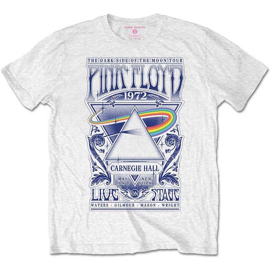 Cover for Pink Floyd · Pink Floyd Kids T-Shirt: Carnegie Hall Poster (Retail Pack) (1-2 Years) (T-shirt) [size 1-2yrs] [White - Kids edition]