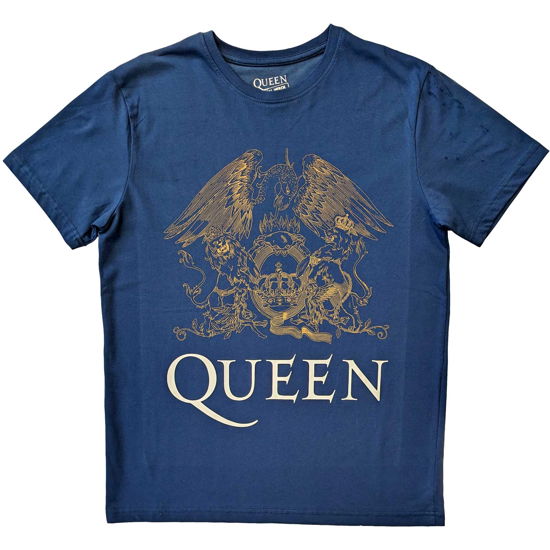 Queen Unisex T-Shirt: Crest - Queen - Koopwaar -  - 5056561082547 - 