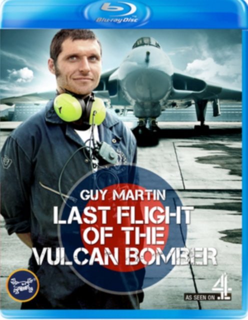 Cover for Guy Martin Last Flight Vulcan BD · Guy Martin - Last Flight Of The Vulcan Bomber (Blu-ray) (2016)