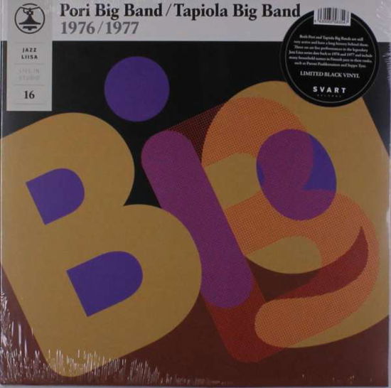 Pori Big Band / Tapiola Big Ba - Pori Big Band / Tapiola Big Ba - Musique - Svart - 6430065583547 - 6 avril 2018