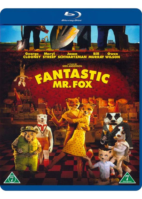 Cover for Fantastic Mr Fox Bd (Blu-ray) (2013)
