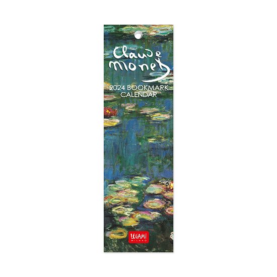 Cover for Legami · Bookmark Calendars - 2024 Bookmark Calendar - Claud Monet - 5.5x18 - Art (Paperback Bog) (2023)