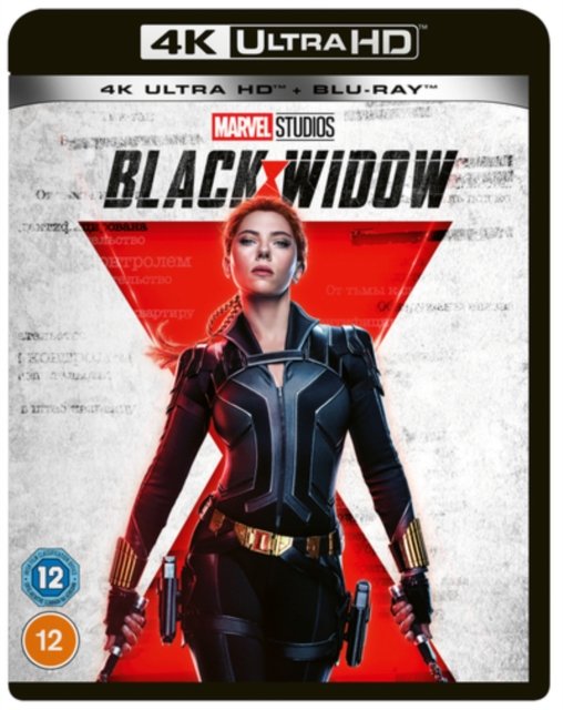 Cover for Black Widow (4k Blu-ray) (Blu-ray) (2021)