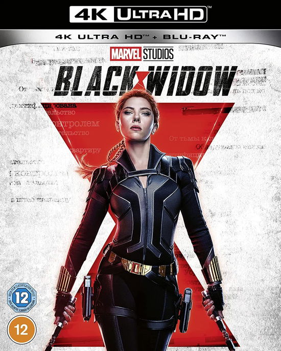 Cover for Black Widow (4k Blu-ray) · Black Widow (4K Ultra HD) (2021)