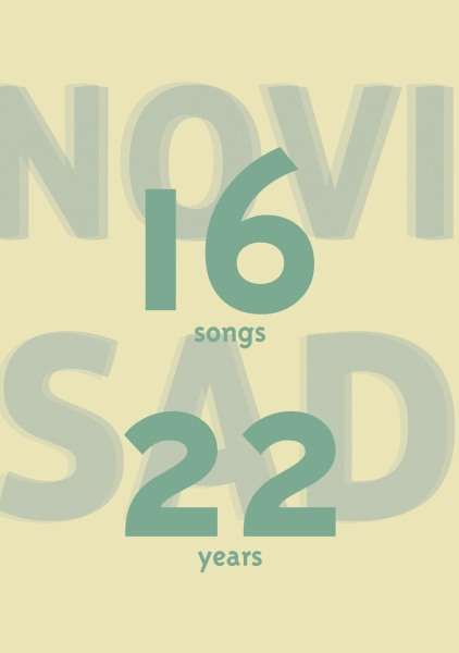 Cover for Novi Sad · 16 Songs 22 Years (CD)