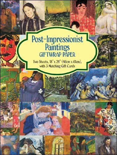 Cover for Carol Belanger Grafton · Post-Impressionist Paintings Giftwrap Paper - Dover Giftwrap (Drucksachen) (2004)