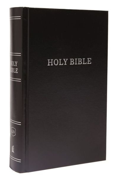 Cover for Zondervan · KJV, Pew Bible, Hardcover, Black, Red Letter, Comfort Print (Inbunden Bok) (2017)
