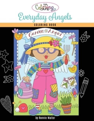 Cover for Ronnie Walter · The Coloring Cafe-Everyday Angels (Paperback Book) (2020)