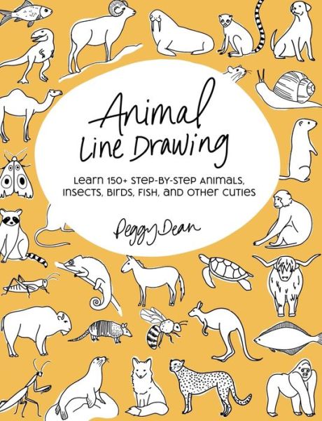 Cover for Peggy Dean · Animal Line Drawing (Paperback Book) (2020)