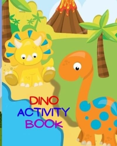 Cover for Dane Grunn · Dino Activity Book (Paperback Book) (2024)