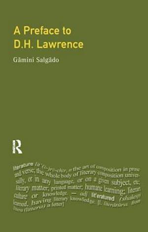 Cover for Gamini Salgado · A Preface to Lawrence - Preface Books (Innbunden bok) (2017)