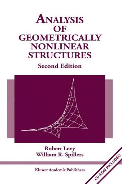 Cover for Robert Levy · Analysis of Geometrically Nonlinear Structures (Hardcover Book) [2nd ed. 2004 edition] (2003)