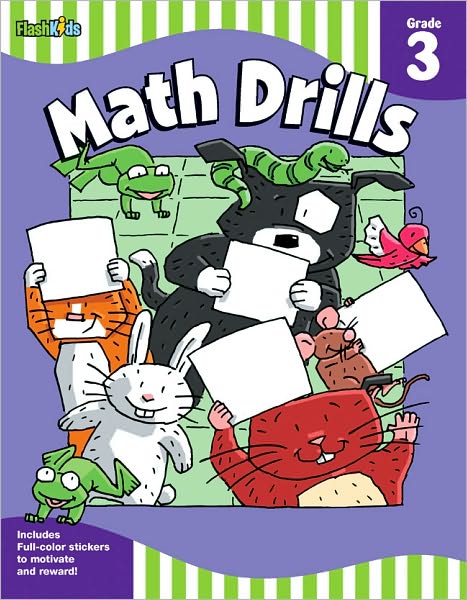 Cover for Flash Kids Editors · Math Drills: Grade 3 (Flash Skills) (Paperback Book) (2010)