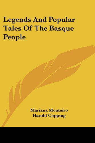 Cover for Mariana Monteiro · Legends and Popular Tales of the Basque People (Pocketbok) (2006)