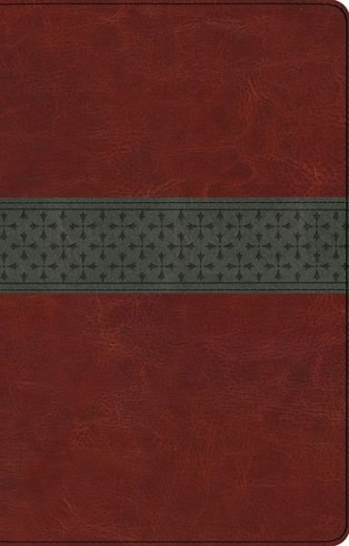 Cover for Crossway Bibles · Esv Large Print Thinline Reference (N/A) [Walnut/Slate Imitation] (2013)