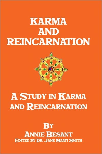 Cover for Annie Besant · Karma and Reincarnation: a Study in Karma and Reincarnation (Paperback Bog) (2008)