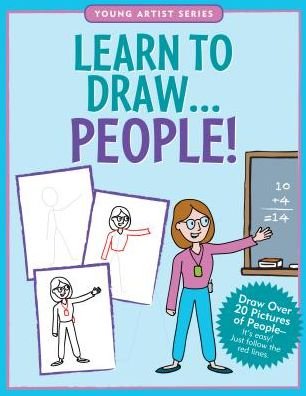 Cover for Inc. Peter Pauper Press · Learn to Draw People! (Pocketbok) (2019)
