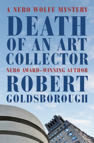 Cover for Robert Goldsborough · Death of an Art Collector (Paperback Book) (2019)