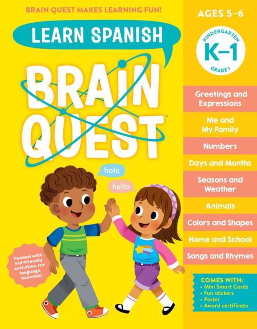 Cover for Workman Publishing · Brain Quest Workbook: Learn Spanish (Paperback Book) (2025)