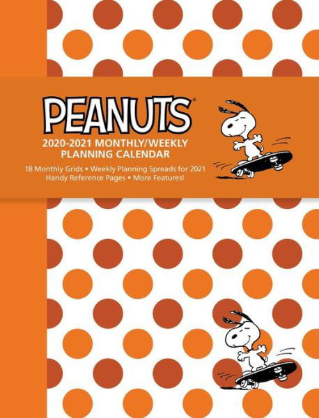 Peanuts 2020-2021 Monthly / Weekly Planning Calendar - Peanuts Worldwide LLC - Gadżety - Andrews McMeel Publishing - 9781524857547 - 12 listopada 2020