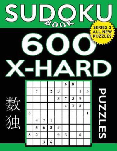 Cover for Sudoku Book · Sudoku Book 600 Extra Hard Puzzles (Pocketbok) (2017)