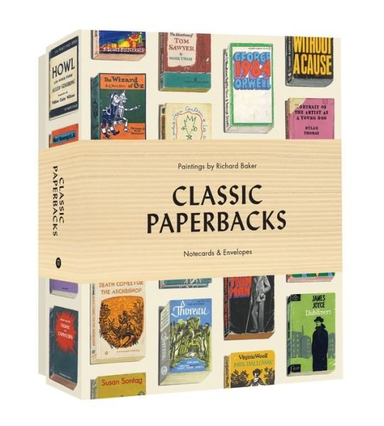 Cover for Richard Baker · Classic Paperbacks Notecards and Envelopes (Lernkarteikarten) (2020)
