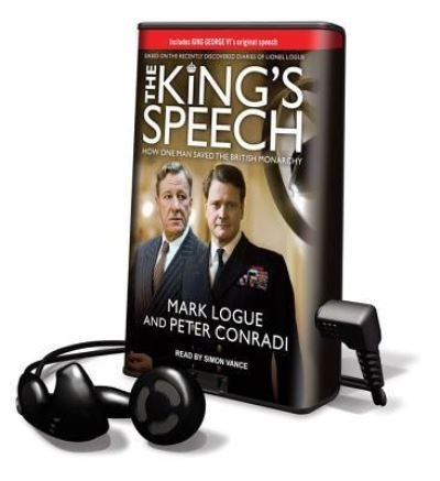 Cover for Mark Logue · The King's Speech (N/A) (2011)