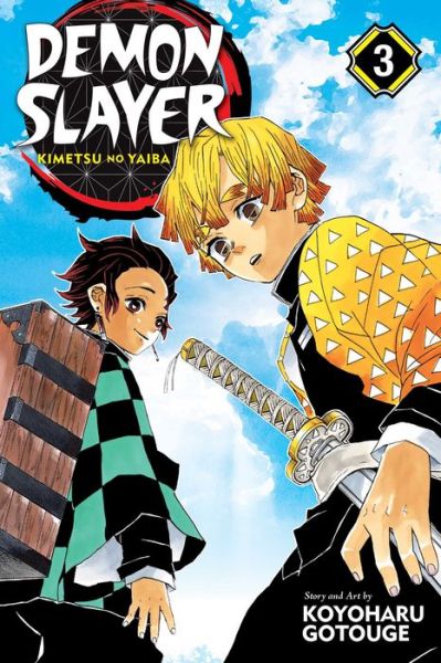 Cover for Koyoharu Gotouge · Demon Slayer: Kimetsu no Yaiba, Vol. 3 - Demon Slayer: Kimetsu no Yaiba (Paperback Bog) (2018)