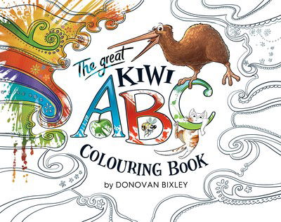 The Great Kiwi ABC Colouring Book - Donovan Bixley - Książki - Upstart Press Ltd - 9781988516547 - 8 listopada 2018