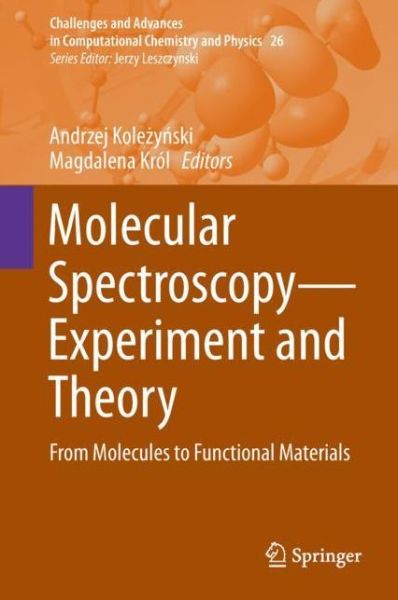 Cover for Molecular Spectroscopy Experiment and Theory (Book) [1st ed. 2019 edition] (2018)