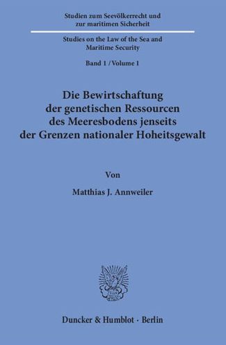 Cover for Annweiler · Die Bewirtschaftung Der Geneti (Paperback Book)