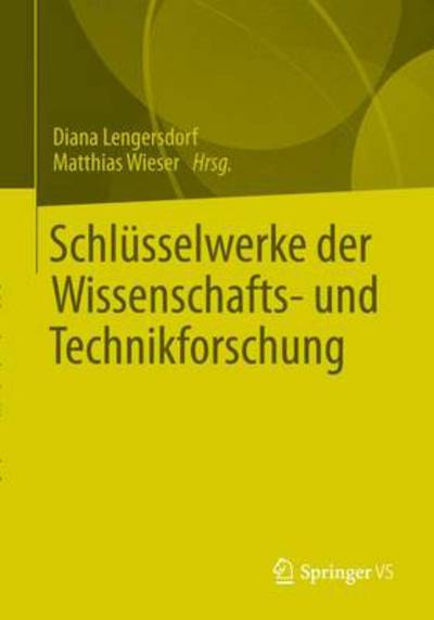 Cover for Diana Lengersdorf · Schlusselwerke Der Science &amp; Technology Studies (Paperback Book) [2014 edition] (2014)