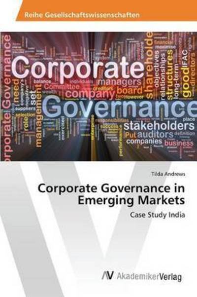 Cover for Andrews · Corporate Governance in Emergin (Bog) (2016)