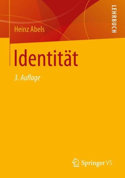 Cover for Abels · Identität (Book) (2016)