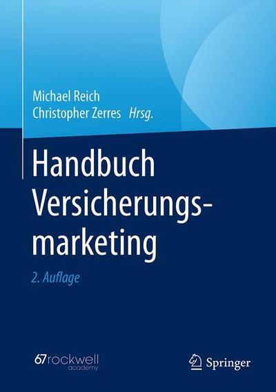 Cover for Handbuch Versicherungsmarketing (Book) (2018)