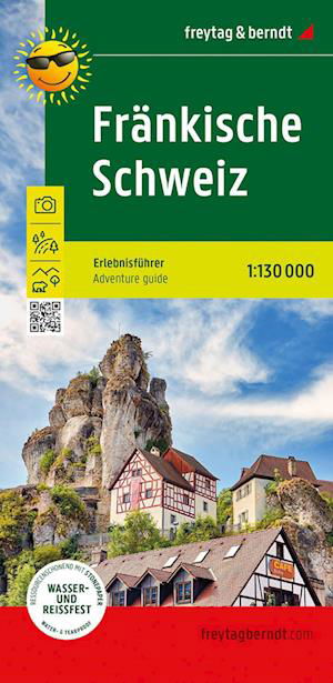 Franconian Switzerland Hiking and Leisure Map: 1:130,000 scale - Erlebnisfuhrer (Map) (2024)