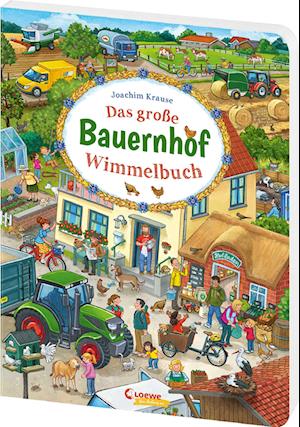 Cover for Joachim Krause · Das große Bauernhof-Wimmelbuch (Bog) (2024)