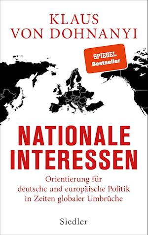 Cover for Klaus Von Dohnanyi · Nationale Interessen (Hardcover Book) (2022)