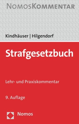Cover for Urs Kindhäuser · Strafgesetzbuch (Paperback Book) (2021)