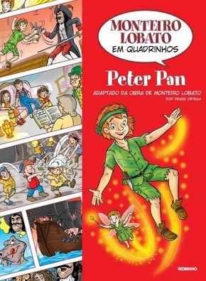 Cover for Monteiro Lobato · Monteiro Lobato em Quadrinhos - Peter Pan (Paperback Book) (2021)