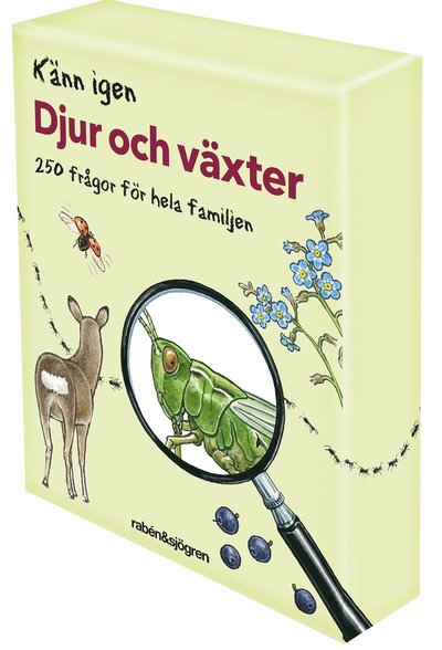 Cover for Björn Bergenholtz · Känn igen 25: Frågespel: Känn igen djur och växter : 250 frågor för hela familjen (GAME) (2018)