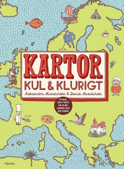 Cover for Daniel Mizielinski · Kartor : kul &amp; klurigt (Book) (2015)