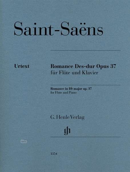 Romance Des-dur Opus 37 für - Saint-Saëns - Bøger -  - 9790201813547 - 