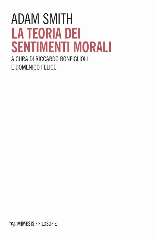 Cover for Adam Smith · La Teoria Dei Sentimenti Morali (Book)