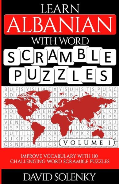 Cover for David Solenky · Learn Albanian with Word Scramble Puzzles Volume 1 (Paperback Book) (2020)