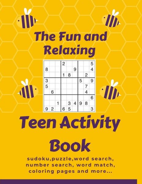 Cover for Francis Young · The Fun and Relaxing Teen Activity Book (Paperback Book) (2020)