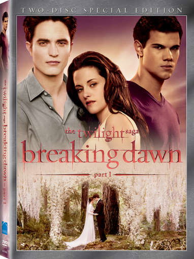 Cover for Twilight Saga: Breaking Dawn 1 (DVD) (2012)