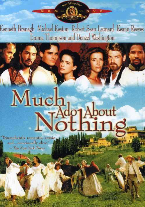 Cover for Much Ado About Nothing · Much Ado About Nothing (1993) - Much Ado About Not (DVD) (2023)
