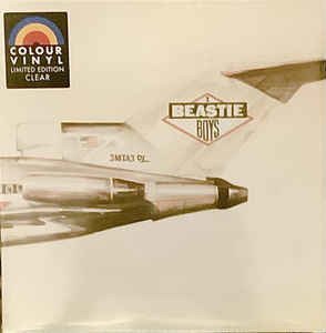 Cover for Beastie Boys · Licensed to Ill (Clear Lp) (LP) (2020)