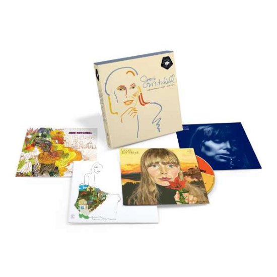 Cover for Joni Mitchell · The Reprise Albums (1968-1971) (CD) [Box Set edition] (2021)